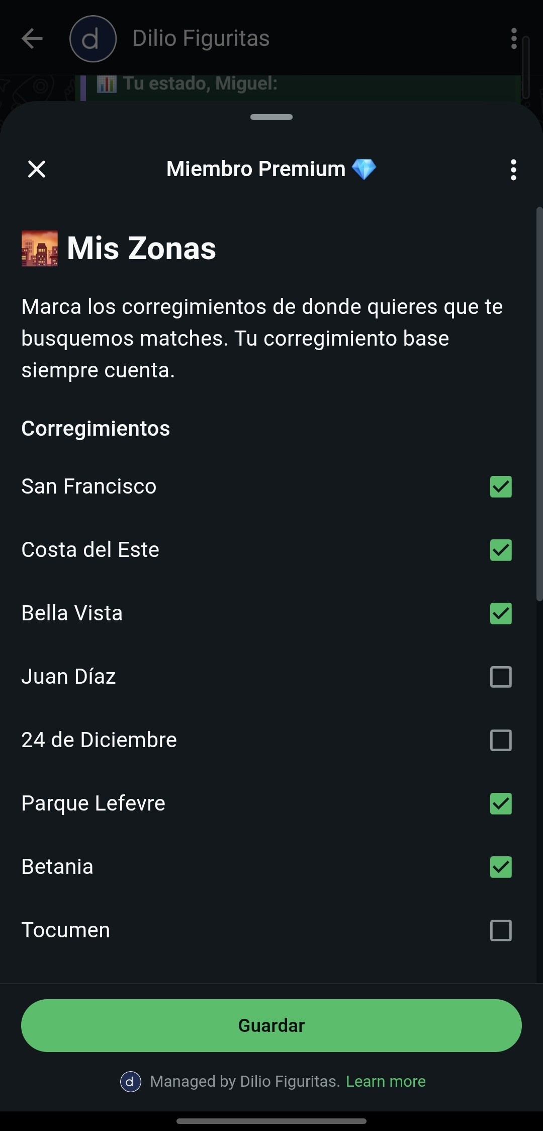Mis Zonas, paso 2